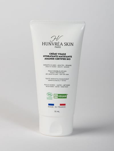 Hunvréa Skin - Crème Corps Hydratante Matifiante Amande BIO 100ml