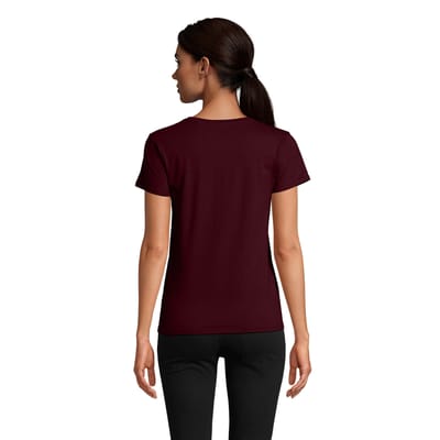 SOLS Dames/Dames Pioneer T-Shirt (Bourgondië)