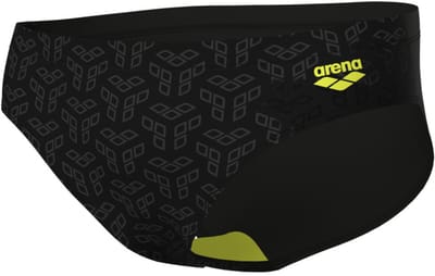 Arena Zwemslip Monogram Zwart Multi
