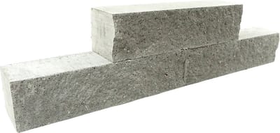Rockstone Walling grijs/zwart 60 x 15 x 15 cm prijs per stuk Gardenlux
