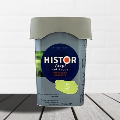 Histor Perfect Finish Lak Acryl Hoogglans 0,75 liter - Dille