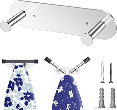 Hanger voor Strijkplank Wandmontage - Metalen Strijkplankhouder voor Wasruimte