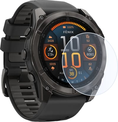 Screenprotector - Geschikt voor Garmin Fenix 8 (43 mm) Screenprotector Bescherm Glas - Screen Protector Geschikt voor Garmin Fenix 8 Screenprotector Tempered Glass