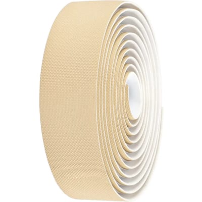 BBB Cycling Stuurlint Gravelbike en Racefiets - Beste Grip en Schokabsorptie - Lengte: 200cm - Dikte: 3.5mm - Incl. Stuurdoppen - Zand Geel - GravelRibbon Gel BHT-16