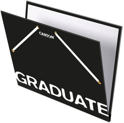Tekenmap Canson Graduate elastieksluiting 260x330mm zwart