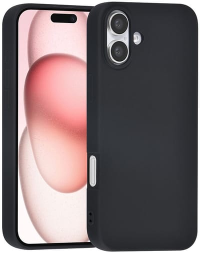 TUNIQ-iPhone 16 Plus Backcase-TPU-Zwart