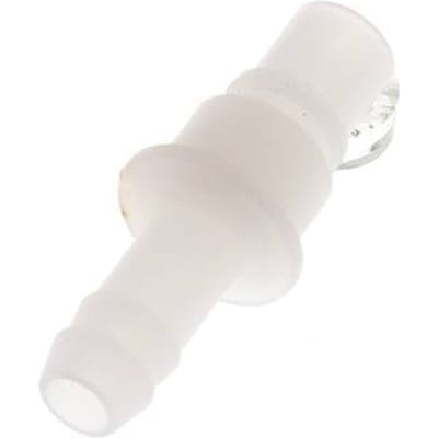 PVDF DN 7.2 Koppeling Insteeknippel 9 mm Slangpilaar