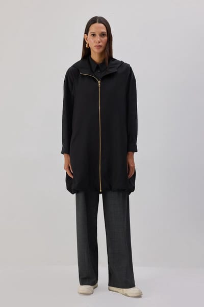 Touché Privé - Gilet met rits - Zwart - Dames