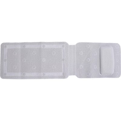 PVC Schuim Badmat Exquise Veilig Hol Ontwerp Ouderen Badmat voor Badkamers Balkons white
