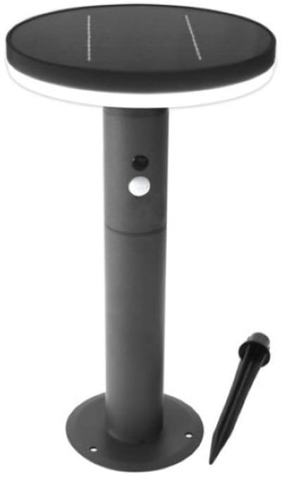 Kynast LED Padverlichting - tuinlamp met bewegingsmelder - 20 LEDs - buitenlamp 5-8 meter reikwijdte - sokkellamp op zonne energie