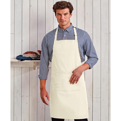 Premier Dames/Dames Kleuren Bipschort Met Zak / Werkkleding (Natuurlijk)