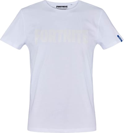 Fortnite T-shirt met korte mouw - wit - Maat L