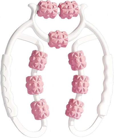 Effectieve Massage Roller voor Benen, Verlicht Spanning, Vermindert Cellulitis en Stimuleert Bloedcirculatie met Handvat