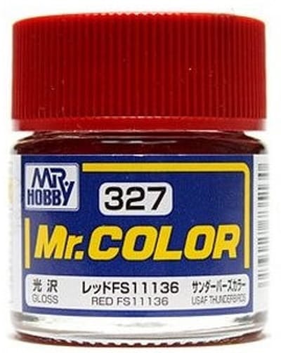 Gunze Mr. Hobby C-327 - Mr. Color 10 ml Red FS11136 - Lacquer Modelbouwverf