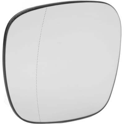 Verwarmd Spiegelglas Krasbestendig Weerbestendig Achteruitkijkspiegelglas met Montageplaat voor X3 white