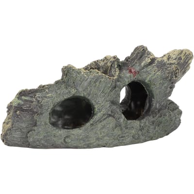 Aquarium Boomstam Hars Hol Landschap Stam Ornament voor Vis Tank Reptielenbak gray