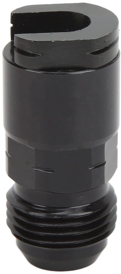 Store_9 - Brandstoflijn Fitting - Aluminium Adapter - Betrouwbaar en Efficiënt - Zwart - AN8-3/8 - Perfect voor Auto's - Geschikt voor Tunen - Hoog...