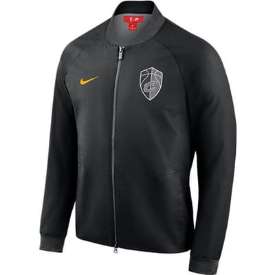 Veste Coupe-vent Décontractée à Col Montant Nike NBA Cavaliers Homme Vestes Noir 899136-010 M black