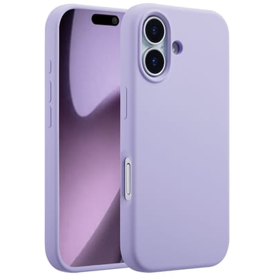 Accezz Hoesje - Geschikt voor Apple iPhone 17 - Liquid Silicone Backcover geschikt voor MagSafe - Paars