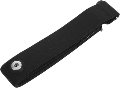 Verstelbare Borstband - Hartslagmeter Riem - Sport Fitness - Ademend Huidvriendelijk - 33 cm - Zwart
