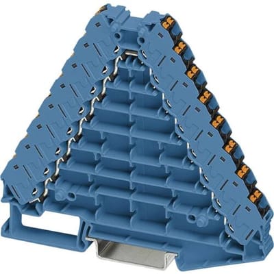 Phoenix Contact 3270145 Potentiaalverdeler 8.3 mm Spanveer Blauw 10 stuk(s)