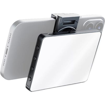 M15 5W Tweekleurige fotografielamp Pocket LED-licht 3000K-9900K Kleurtemperatuur Traploos dimbaar 15 zwart