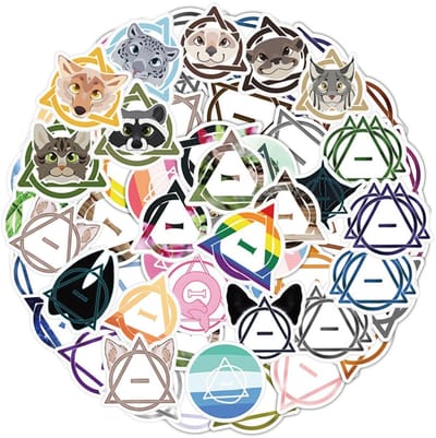 Dailygoods- Dierstickers met 100 vellen - Veelkleurige Stickers - Zelfklevend Materiaal - Decoratie voor Laptop/Kopjes - Afmetingen 3-7 cm - Duurzame Viscositeit