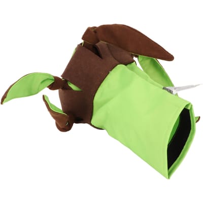 Jouet à renifler pour chien en peluche Nettoyage des dents Résistant aux morsures Forme de poulpe Jouet interactif à renifler pour chiot pour animal de compagnie de petite et moyenne taille green