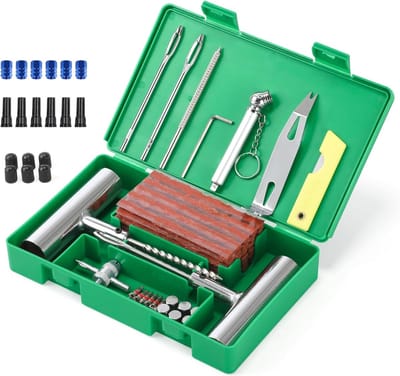 Solacis Bandenreparatieset Auto - Bandenreparatiekit - Proppenset - Bandenreparatieset - Banden Reparatieset Auto - Must Have Voor In De Auto!