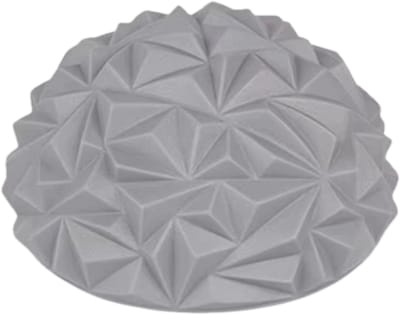 1 Stuk Halfbol Yoga Ball – Balance Stepping Stones voor Kinderen en Volwassenen – Fitness Bal, Balans Training, Massage en Sport Spel Accessoire voor Thuis Oefeningen - Grijs
