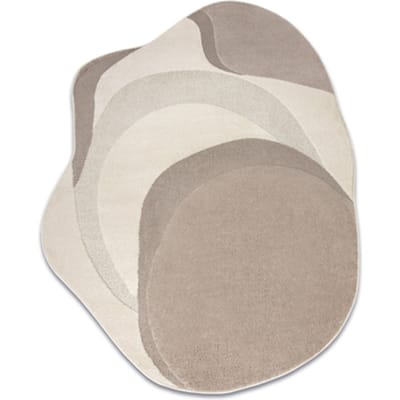 Kleden Rugsx DUNE 8085 SHAPE vloerkleed crème / beige 160x220 cm