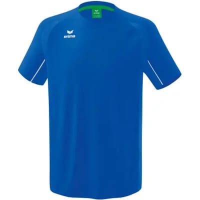 Erima Liga Star Training T-Shirt Kinderen - Wit / New Royal | Maat: 104