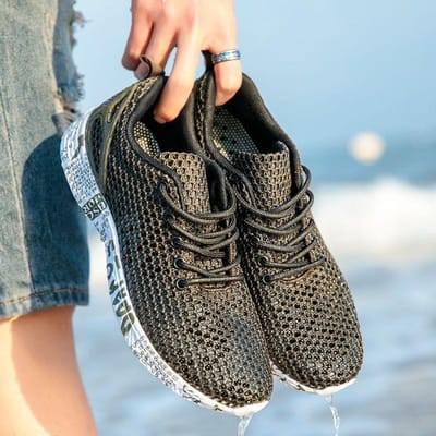 Heren Aquaschoenen Ademend Trendy Mode Strand Sneldrogend Waterschoen Buiten Vissen Zomerschoenen Watersneakers comfortabel 40