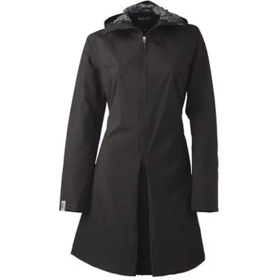 AGU Seq - Regenparka/Poncho - Dames - Zwart - XS