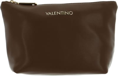 VALENTINO Toilettas Chamonix Re Soft Cosmetic Case Moro Bruine