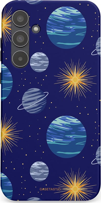 Casetastic Hoesje Geschikt voor Samsung A55 - Stijlvolle Beschermende Duo-layer Case - Stralende ster