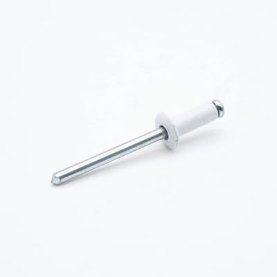 Klinknagels Wit 4.8x12 - PAK 100 | Aluminium Flower Rivet voor Metalen Materialen | Voor Pneumatische en Handmatige Klinkhamer