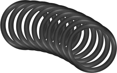 Rubberen Afdichtingen - O-ringen - Kraan Reparatie - Duurzaam Nitrilrubber - 33x25x4mm - Zwart