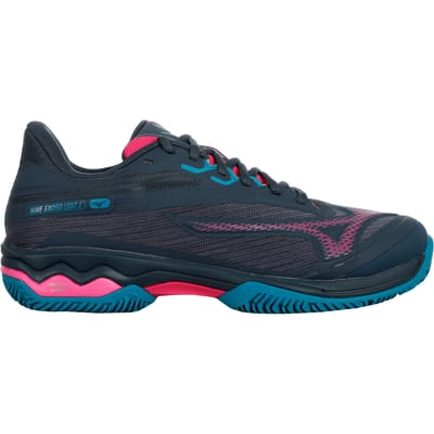 Mizuno Wave Exceed Light Padel Schoen Dames-Donkerblauw,Paars