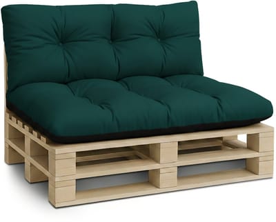 Palletkussens Outdoor Kussen Zitkussen 120x80 cm - Kussens voor pallets Euopallets palletbank en palletmeubels palletkussens 120 x 80 Groente