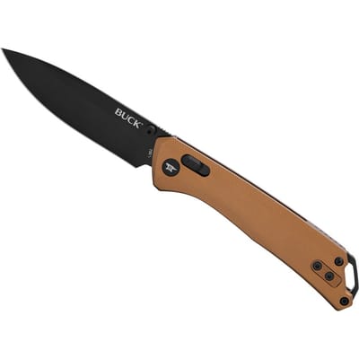 Buck Nomad Bronze EDC Zakmes Met D2 Staal En Aluminium Handvat