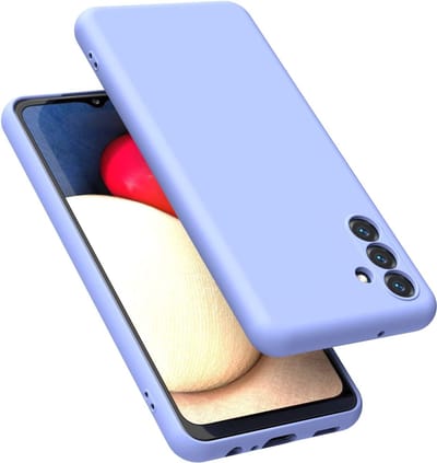 HB Hoesje Geschikt voor Samsung Galaxy A04S en M13 - Paars - Siliconen Back Cover