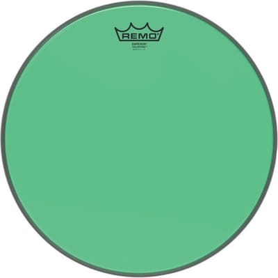 Remo Emperor Colortone Green 14" - Tom vel