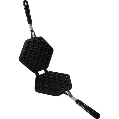 1x Aluminiumlegering Anti-aanbak DIY Eggettes Pan Ei Bubbelcake Bakvorm Plaat Gebruik voor Thuis