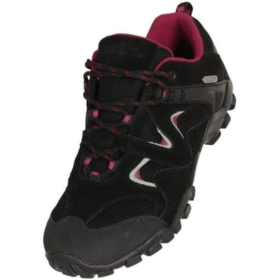 Mountain Warehouse Vrouwen/dames Trainers (Zwart/Rood)