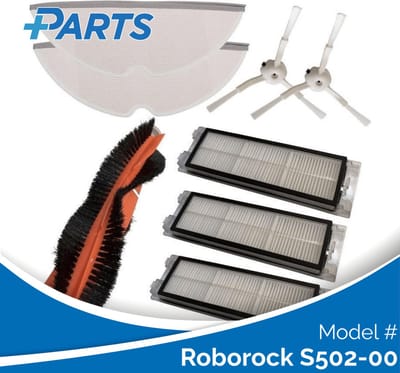 Roborock S502-00 Onderhoudsset (Plus.Parts® alternatief voor 8.02.0068)