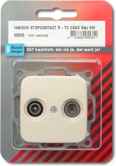 STOPCONTACT R-TV COAX B&J REFLEX EW