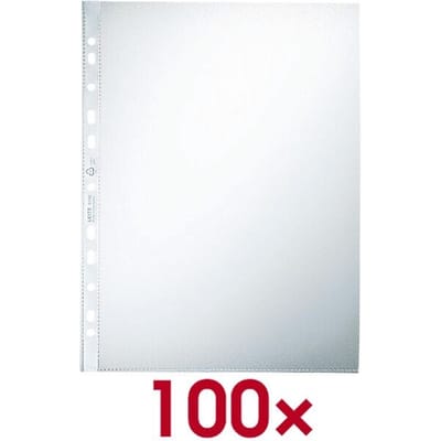Leitz Hoge Kwaliteit Showtas - A4 - 0,085 mm - 11-gaats - 100 stuks - Transparant