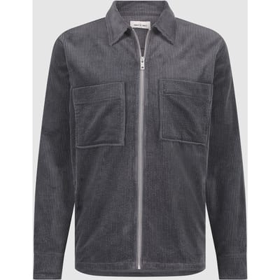 Circle of Trust Myles Overshirt Steel Größe: XXL | Longsleeves Outlet | Herren