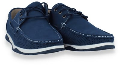 Mode-mania Heren Bootschoen | Blauw | Maat: 40